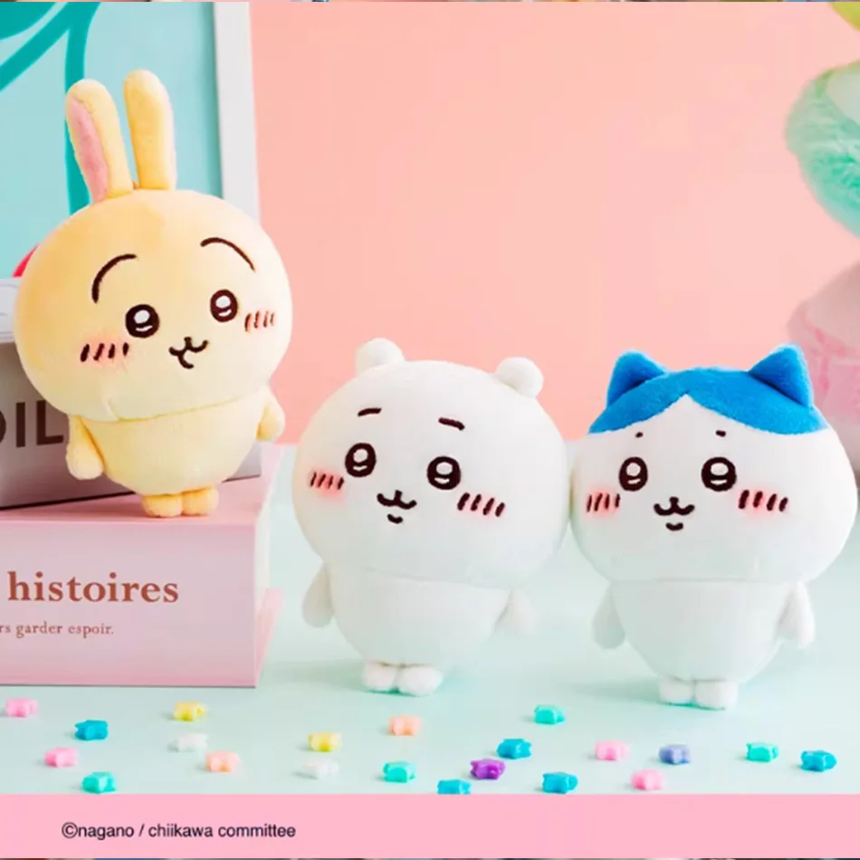 Chiikawa Cartoon Knuffel Hanger Leuke Cartoon Momoka Hachiware Usagi Knuffel Hanger Tas Hanger Decoratie Kerstcadeau