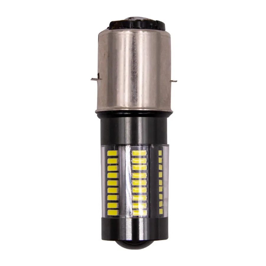 100W 6-Side White 6000K Motorcycle Modified LED Bulb For 12V-24V Hi/Lo Beam Headlight DRL Fog Lamp Driving Light Bulb