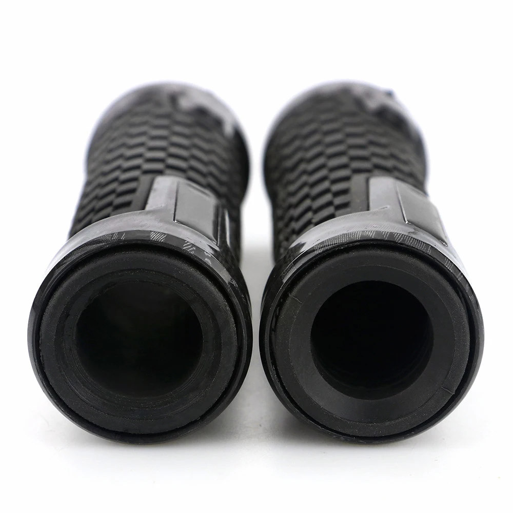 Motorcycle 22mm Handlebar Grips Rubber Plastic Carbon Handgrips for Husqvarna Svartpilen 401 250 701 2013 - 2019 2020 2021 2022