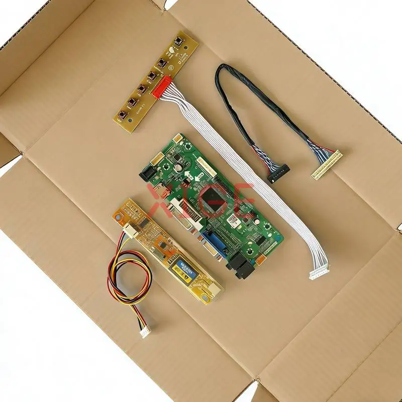 

For LQ160E1LW02 LQ160E1LW04 LCD Monitor Screen Drive Controller Board Kit DIY VGA DVI HDMI 1280*1024 1-CCFL 1280x1024 30Pin LVDS