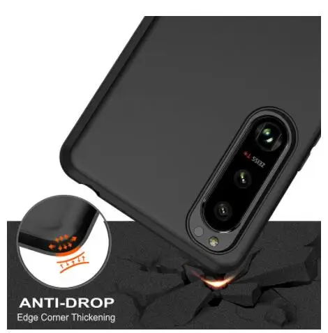Sharp Aquos S2 용 부드러운 실리콘 블랙 케이스 Sharp Aquos C10 전화 뒷면 커버 용 TPU 범퍼 케이스