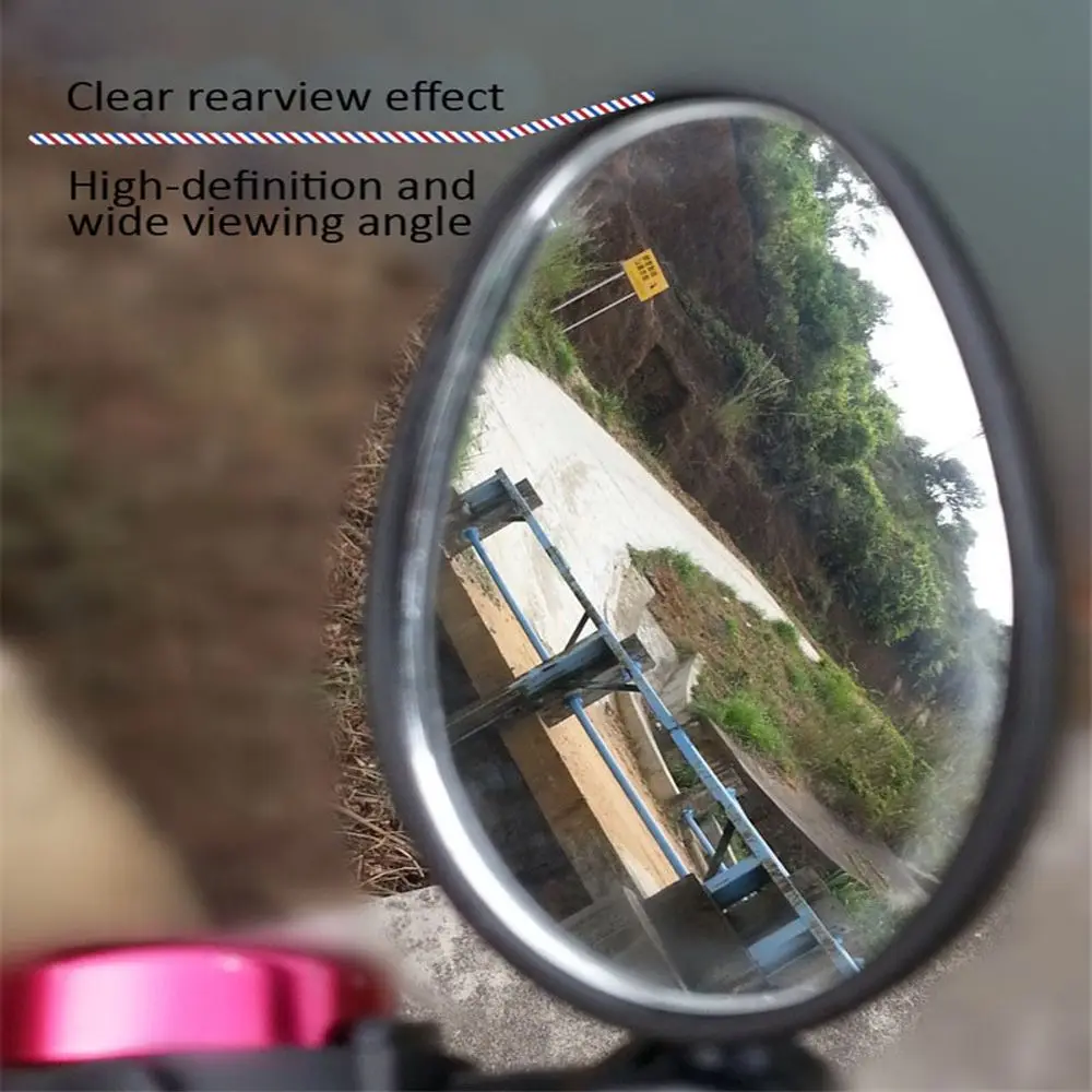 

Accessories Riding Safety Mirror Adjustable Cycling 360 Rotate Bicycle Rearview Mirror Bicycle Mirror Rearview Rear View Mirror