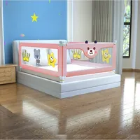 Bed Guardrail Liftable Bed Side Adjustable Baby Safety Bed Barrier Baby Sleeping Safety Guard Rail Protective Bumpers