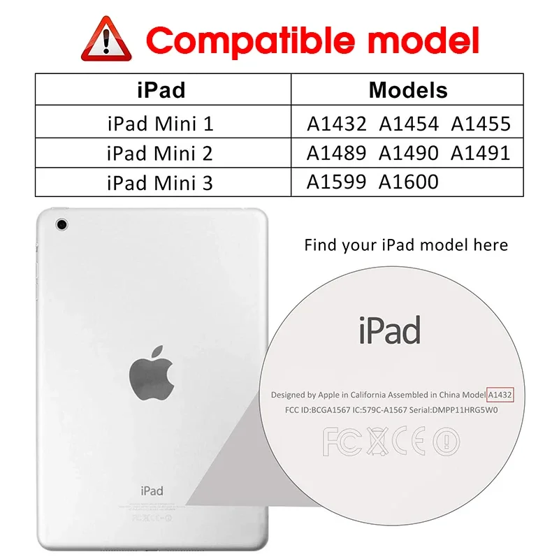 2Pcs For iPad Mini 1 2 3 Tempered Glass Screen Protector 7.9 Inch Tablet Anti Scratch Clear Protective Film