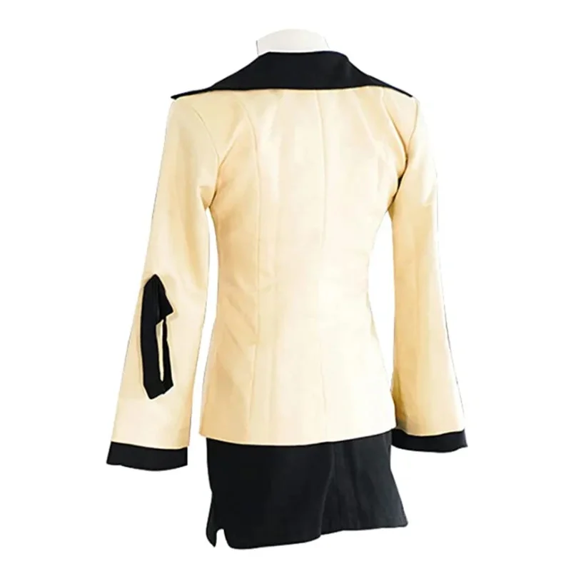 SingXeng Anime Steins Gate Kiryu Moeka Kostum Cosplay Gaun Wanita Kemeja Anak Perempuan Setelan Natal Halloween Sesuai Pesanan