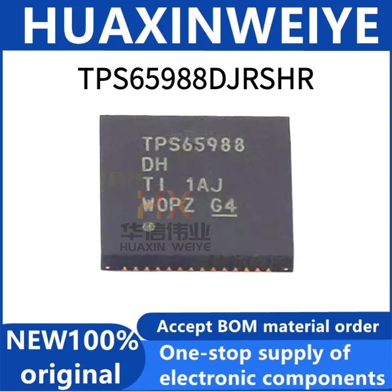 1/2/5pcs TPS65988DJ TPS65988DJRSHR QFN Integrated Circuit Power Transmission Controller IC Chip