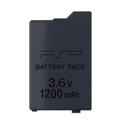 1200mAh 3.6V Lithium Rechargeable Battery Pack For Sony PSP2000 PSP3000 PSP 2000 3000 PSP-S110 PlayStation Portable Gamepad