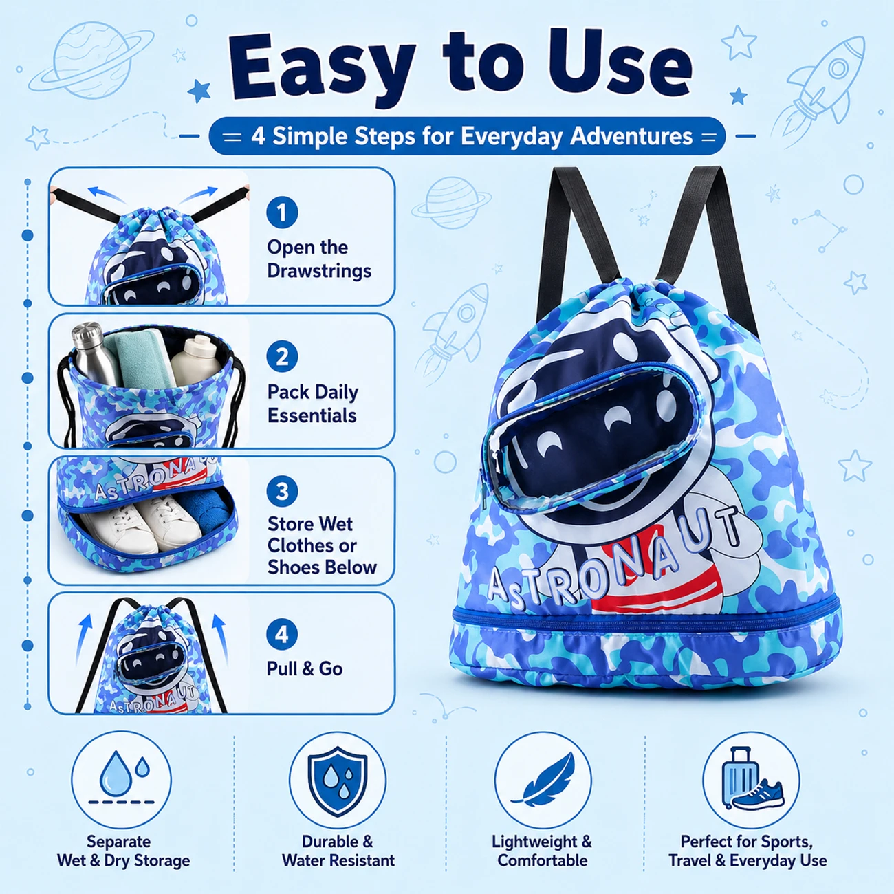 Thumbnail 2 - #1 Low Price Drawstring Gym Bags Deals