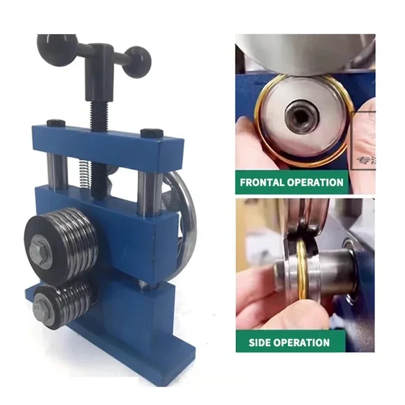 Bracelet Bending Tool Earring Bender Jewelry Making Tools Crafts Making Processing Set Metal Stainless Steel Rolling Machine