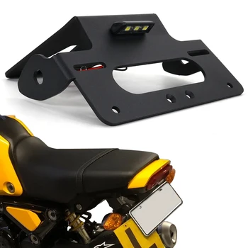 Motorcycle Fit For Honda Grom MSX 125 2021-2024 Rear Tail Tidy License Number Plate Frame Holder Bracket Fender Eliminator Kit