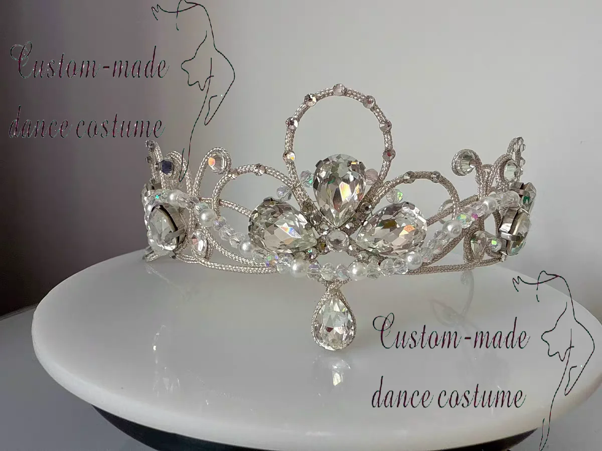 

Imported Ballet Headpiece Rope Crown, Magical Emblem Crown, Paquita, Swan Lake, Silver Fairy, Candy Fairy, Dance Maiden