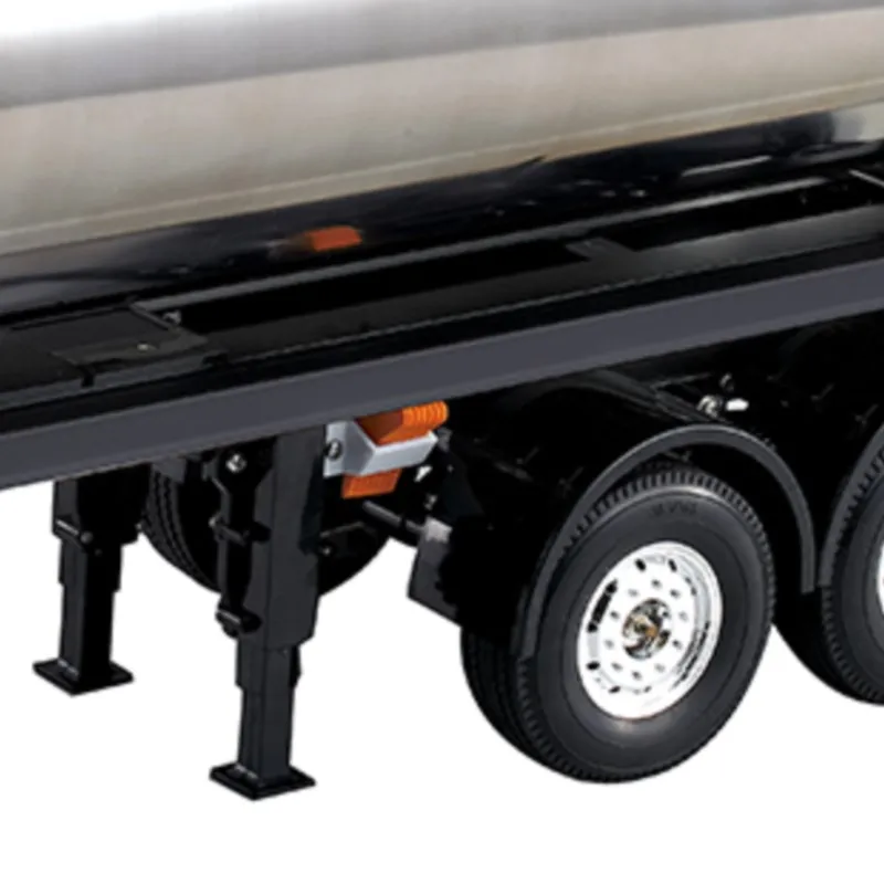 

TOUCANHOBBY 1/14 20Ft 2Axles Metal Fuel Tank Trailer RC Truck Remote Control Tractor For Tamiyaya Outdoor Toys For Boys TH01032