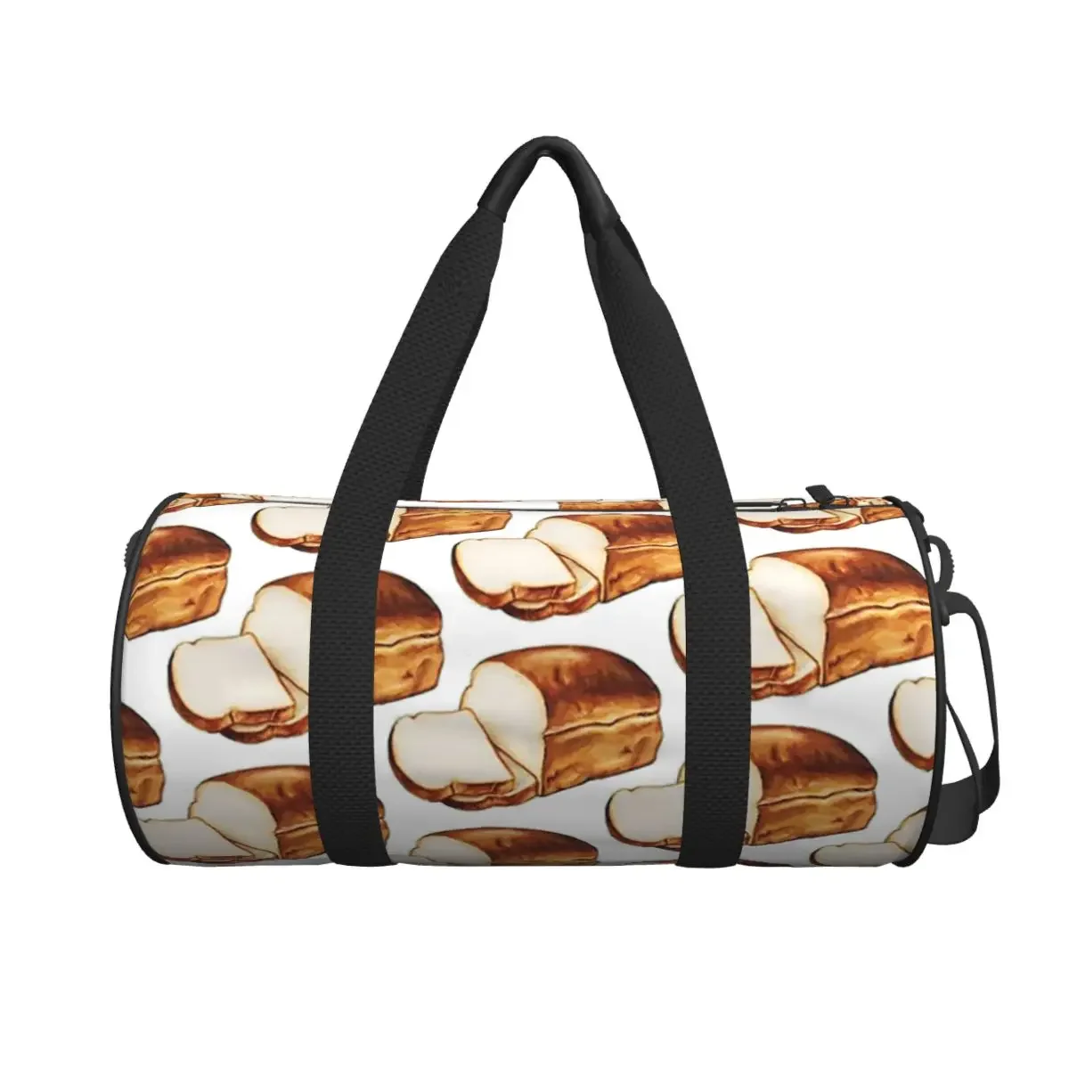 

Bread Pattern Large Duffle Gym Bag Multi-Functional Duffle Travel Bags Handbags Fitness bag