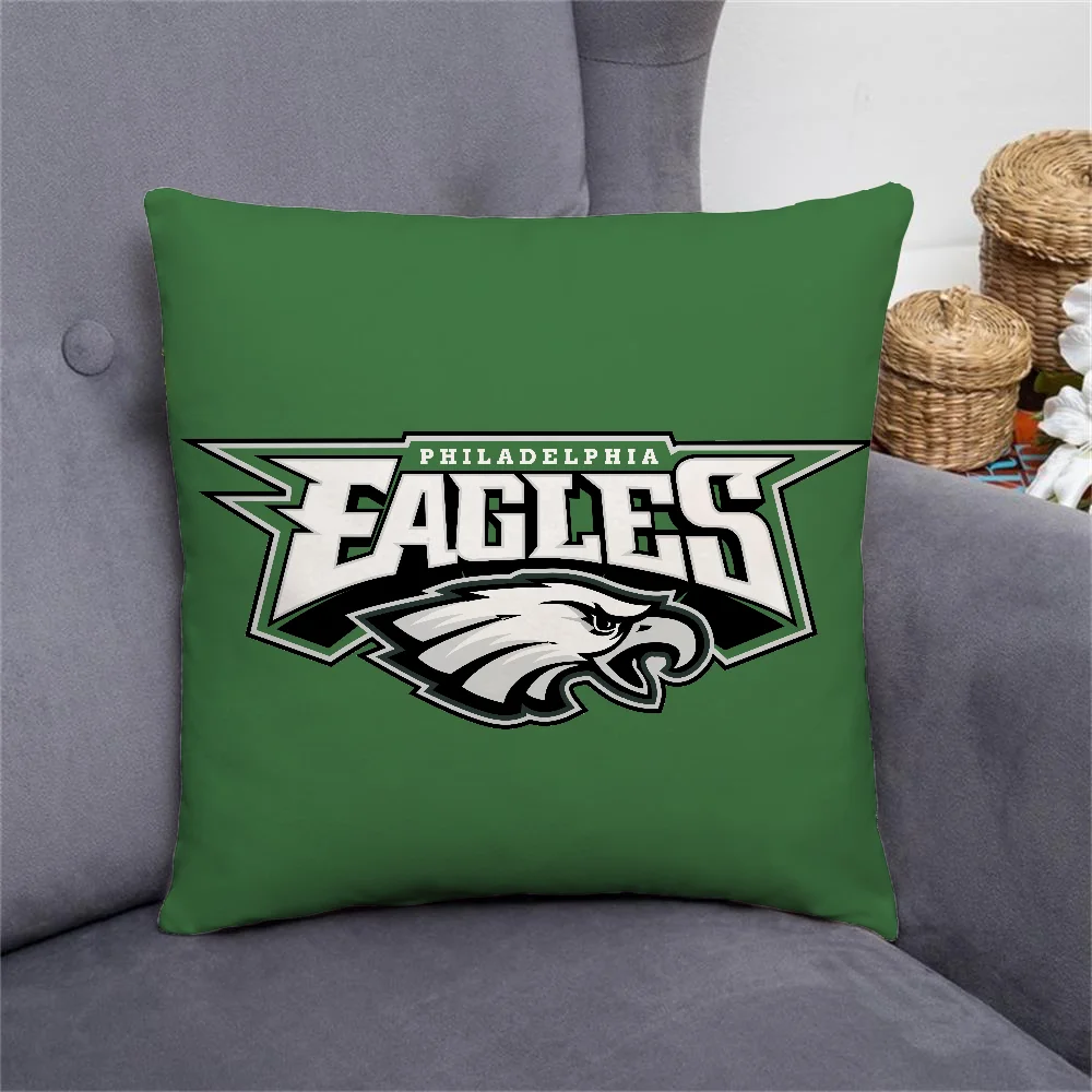 Philadelphia E-Eagles Cushion Cover 45x45 Cushions Covers Decorative Pillowcase for Living Room Home Decoration Accessories Sofa