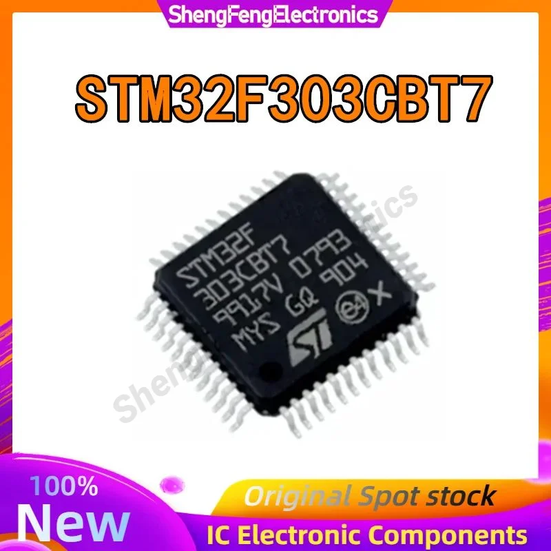 

STM32F303CBT7 STM32F303CBT STM32F303CB STM32F303C STM32F303 STM32F STM32 STM IC MCU Chip LQFP48 в наличии 100% Новый оригинальный