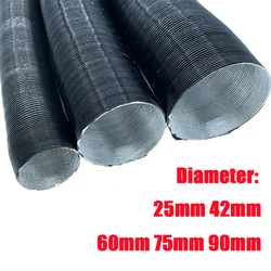 1PCS 25mm 42mm 60mm 75mm 90mm Diameter 60-200cm Length Air Diesel Parking Heater Duct Pipe Tube Hose for Car Truck VAN Camper