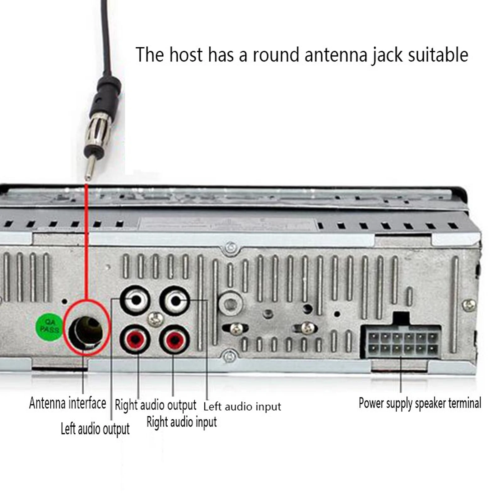 Car Radio Antenna Car Stereo Antenna High Frequency Strong Magnetic Base for Radio  Enhancement Magnetic Stereo FM Aerial