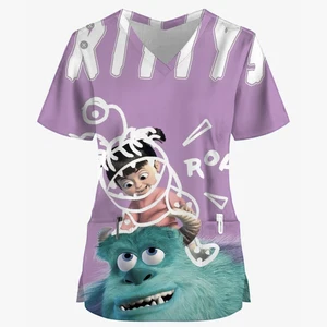 قصة لعبة 4 ملابس الجمال وتصفيف الشعر ملابس العمل الطبية قصيرة الأكمام أعلى الخامس ملابس ممرضة أنثى فني ممرضة أفضل 10 ملابس فني تمريض مبيعا - رقم 8