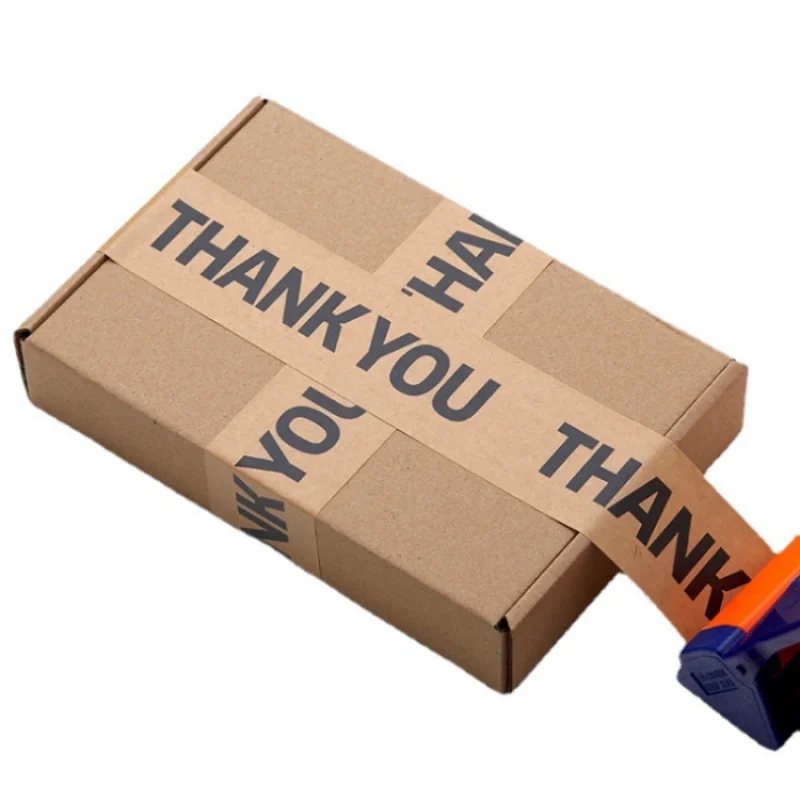 custom.Custom Brown Kraft Paper Packaging Tape Self-Adhesive with Acrylic Activated Masking and Wrapping with Custom L