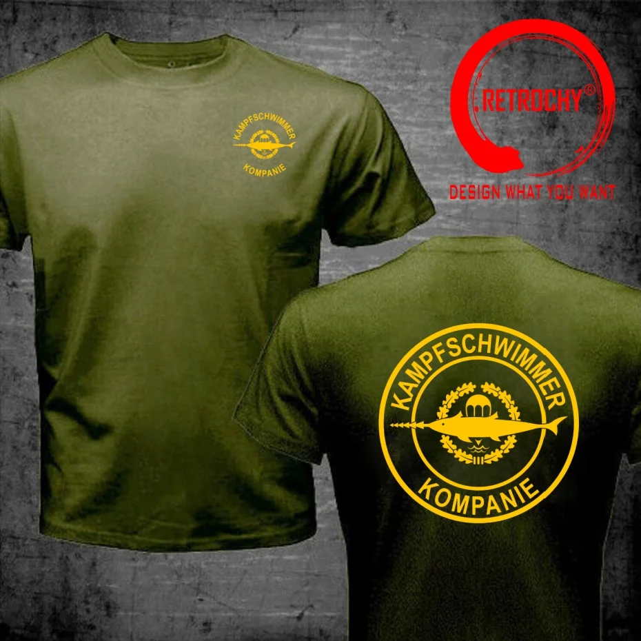 Funny Design Kampfschwimmer Combat Diver Swimmer German Special Forces  Shirt Men Fashion Trendy Casual Clothing Stylish Tops