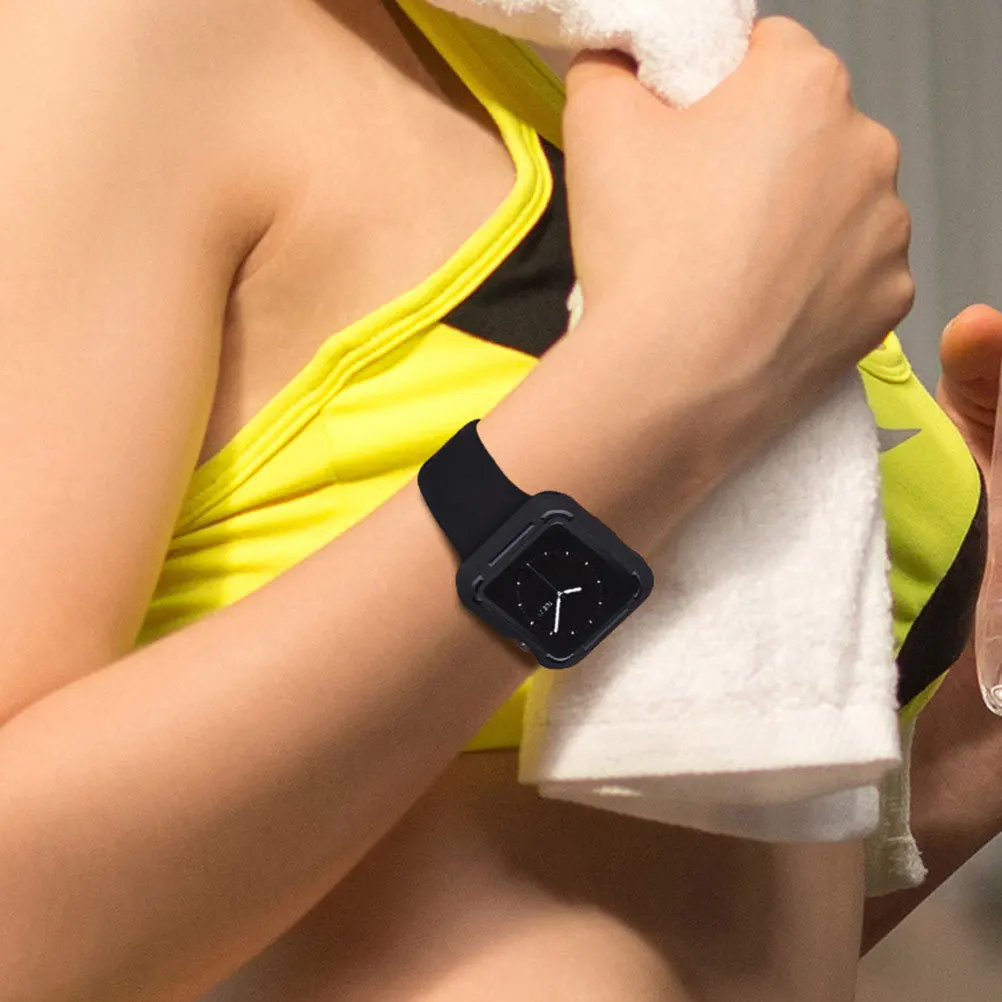 

3pcs 44Mm Anti-Shock Watch Case For Watch Series 4 Rugged Bumper Tpu Protector Ultra-Thin Lightweight Shell