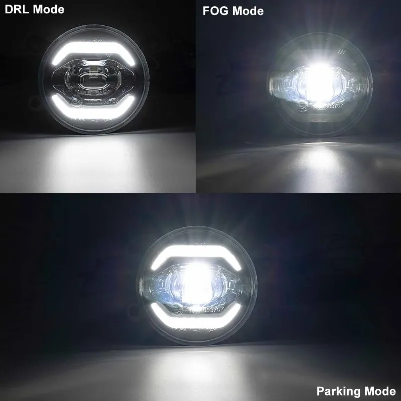 كامارو LED DRL أضواء الضباب ل 2010 2011 2012 2013 كامارو الأبيض LED النهار تشغيل الإضاءة الجبهة سائق الركاب الجانب الدكتور