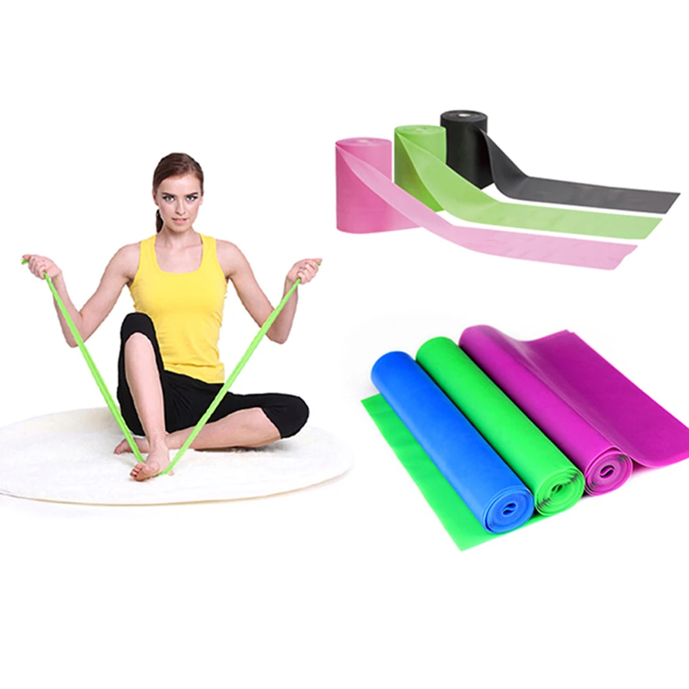 

3 Pcs Yoga Elastic Band Exercise Bands Workout Equipment Resistance Fitness Gym