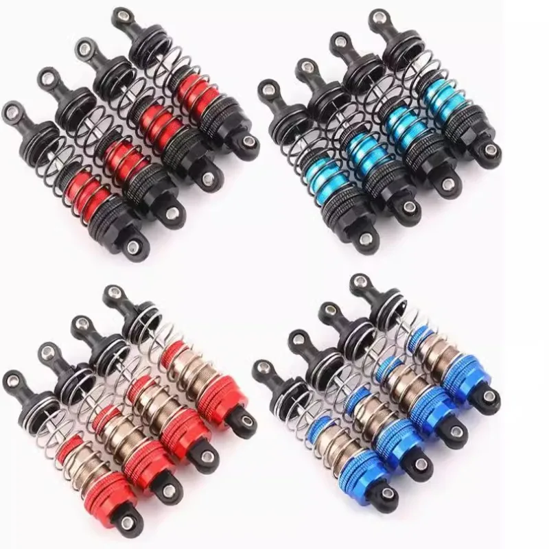 

Metal Hydraulic Shock Absorbers (75mm * 2 and 81mm * 2) for 1/12 1/14 1/16 Model Climbing Remote Control Car Upgrade Accessories