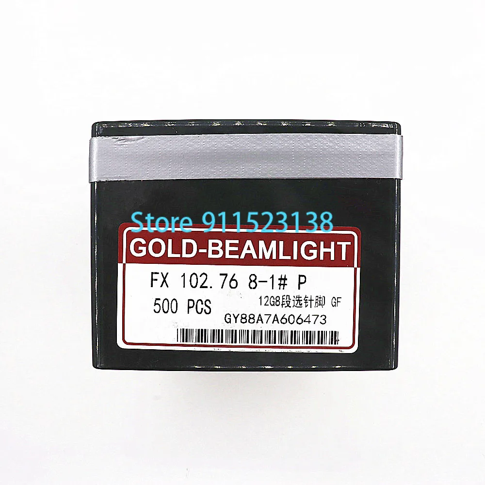 

500 Pcs Genuine Gold Beamlight Knitting Needle FX 102. 76 8-1# P For SHIMA SEIKI Chinese Knitting Machine 12G Needle