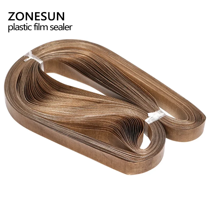 ZONESUN For Sealing Machine 50pcs/lot 750*15mm Belt For FR-900 /SF-150 Band Sealer/Plastic Bag/Plastic Film Sealer