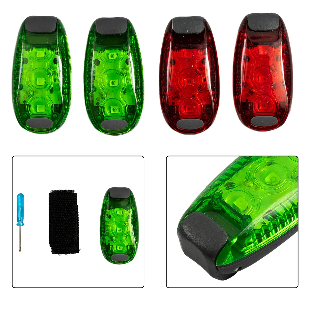 2/4 pezzi luci a LED di navigazione per barche rosso verde indicatore laterale lampada di segnalazione luci di poppa per barche marine pontone bici