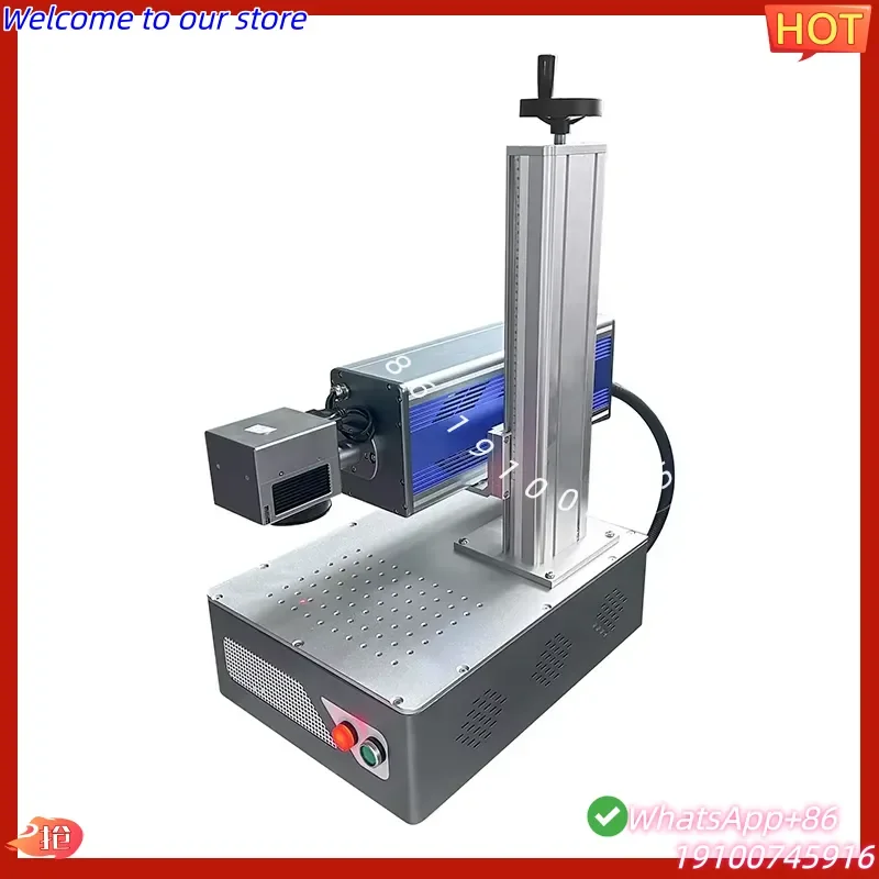 2026CE Portable Desktop Safe Hat Glass Pipe Plastic Film Package Engraving Uv Marking Machine