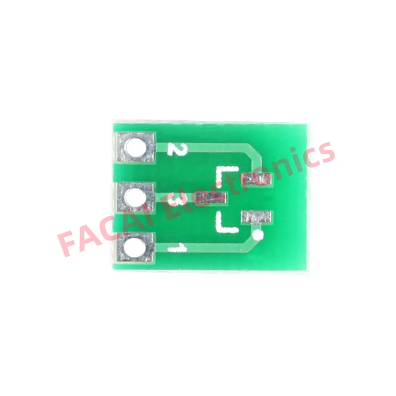 SOT23 SOT23-3 tour SIP3 double face SMD tourner vers DIP SIP3 adaptateur convertisseur plaque SOT SIP IC prise PCB carte kit de bricolage 50/20/10