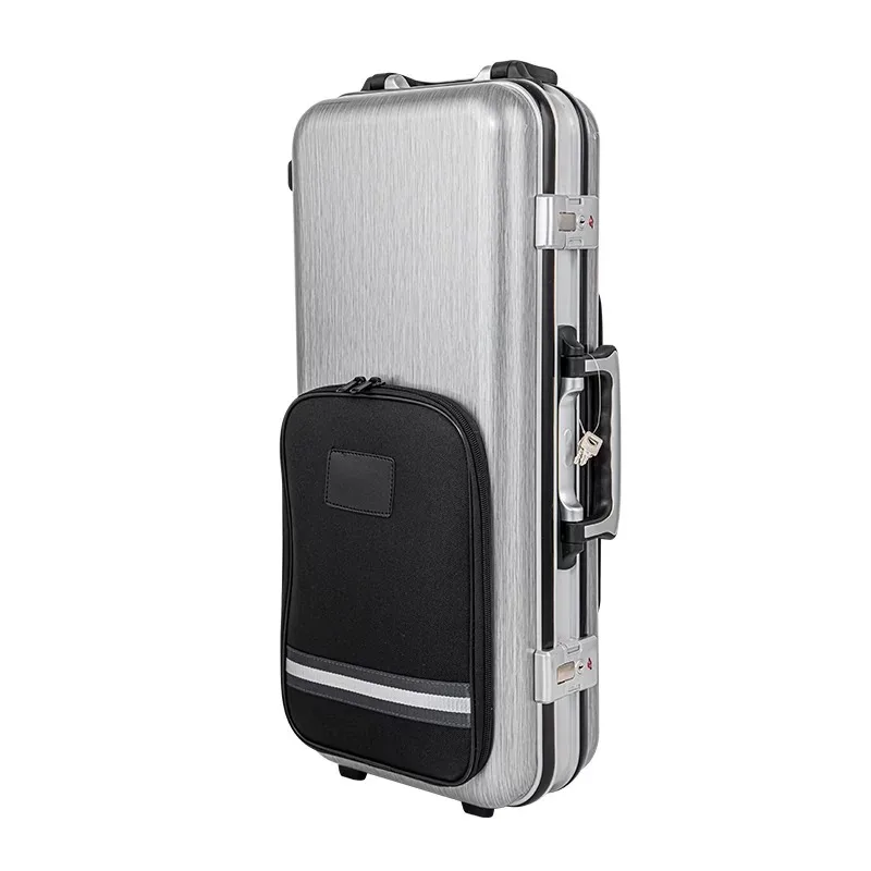 Alto/tenor/soprano Saxophone Case Portable Saxophone Storage Box Waterproof Sturdy Sax Protective Box Woodwind Instrument Bag