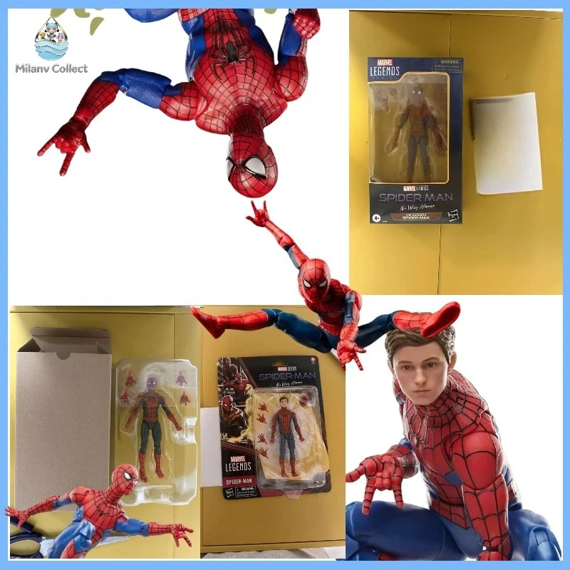 In Stock 1/12 Marvel Legends Series Spider-Man Brand New Day 6 Inch Action Figure KO Movable Joint PVC Collectible Model Toy