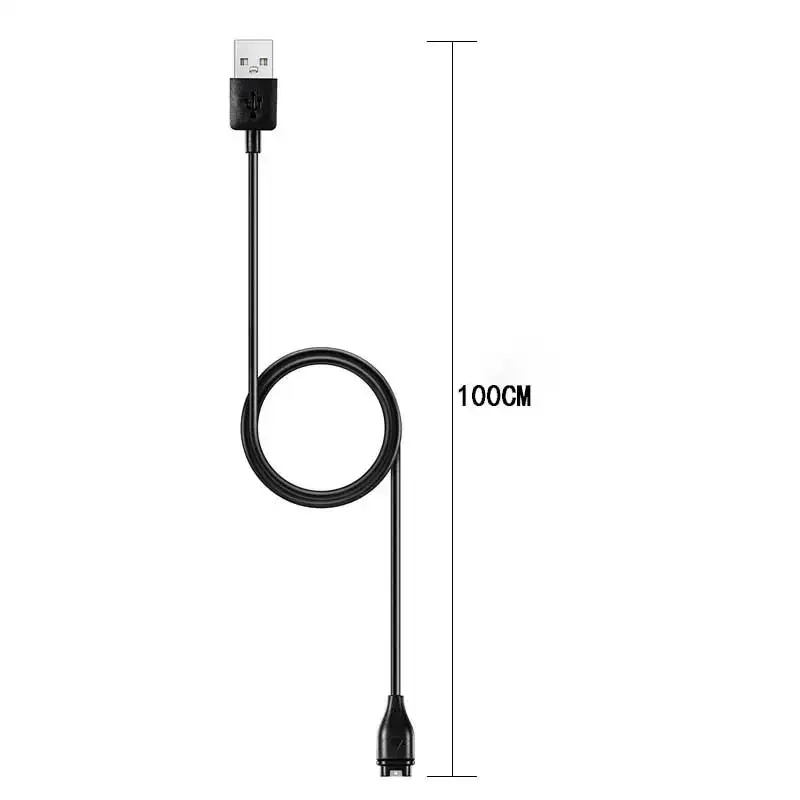 1m USB-Ladekabel für Garmin Fenix 7 7s 7x6 6s 6x5 5x5s plus vivo active 3 Vorläufer 3,3 Ladestation