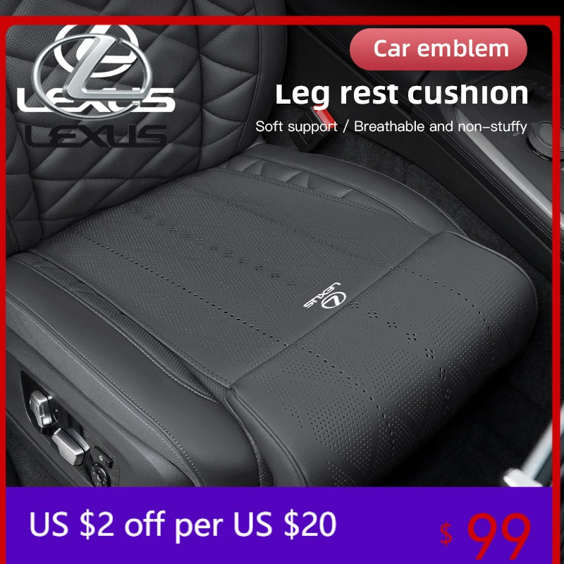 

Interior Mouldings Car Seat Leg Support Extension Leather Auto Extender Cushion For Lexus Fsport GS GX IS LS LX CT LC RC LBX NX