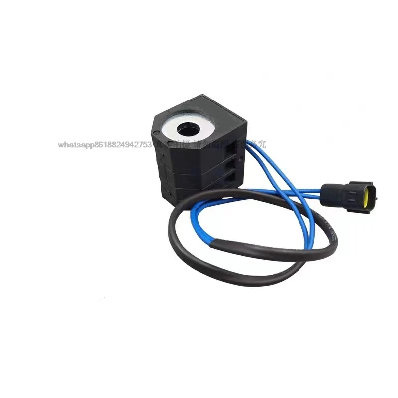 DH150 DH220 DH225 DH300-5 DH300-7 Solenoid Valve Coil Excavator Accessories 24V 52.3mm 13mm