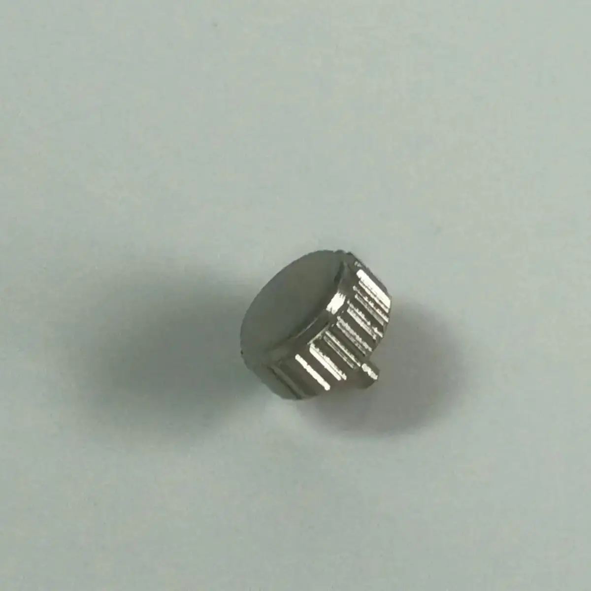 1 Piece Silver Color Steel Watch Crown 3.5mm to 7mm Head Diameter with Long Post for Watch Crowns Repair L4430