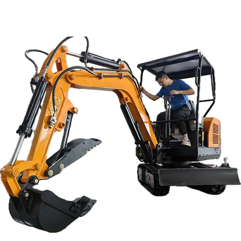 Customized 2.5 Ton Mini Excavator with Multi-Purpose Hydraulic Cylinder for Home Use with Core Components Motor Pump Gearbox