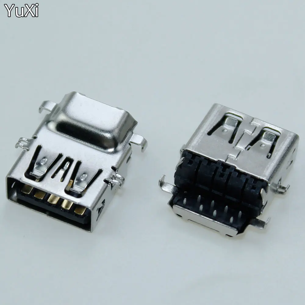 

YuXi 1pcs USB 3.0 Jack Female Connector Dock Socket For Lenovo Acer Asus Etc Laptop Motherboard USB interface Port