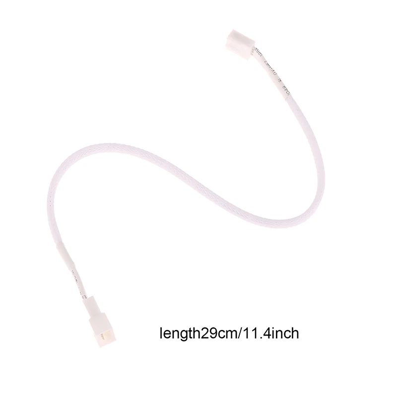 Fan Extensão Splitter Hub Cabos, Placa-mãe, CPU, Y Splitter Cable, PC Case, Adaptador, 4 Pin