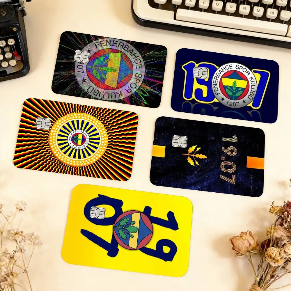 

Turkey F-FenerbahceS-E Waterproof Film Skin Cover Credit Card Stickers Debit Front Bank Bus Pass