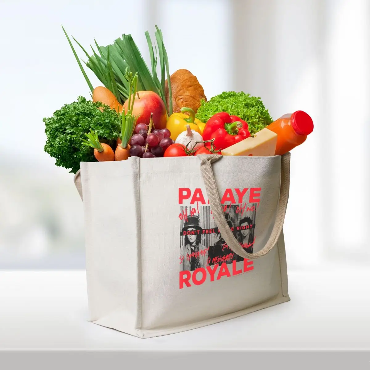Palaye Royale Tote Bag حقيبة حمل للرجال حقائب تسوق قابلة لإعادة الاستخدام وحقائب يد للنساء