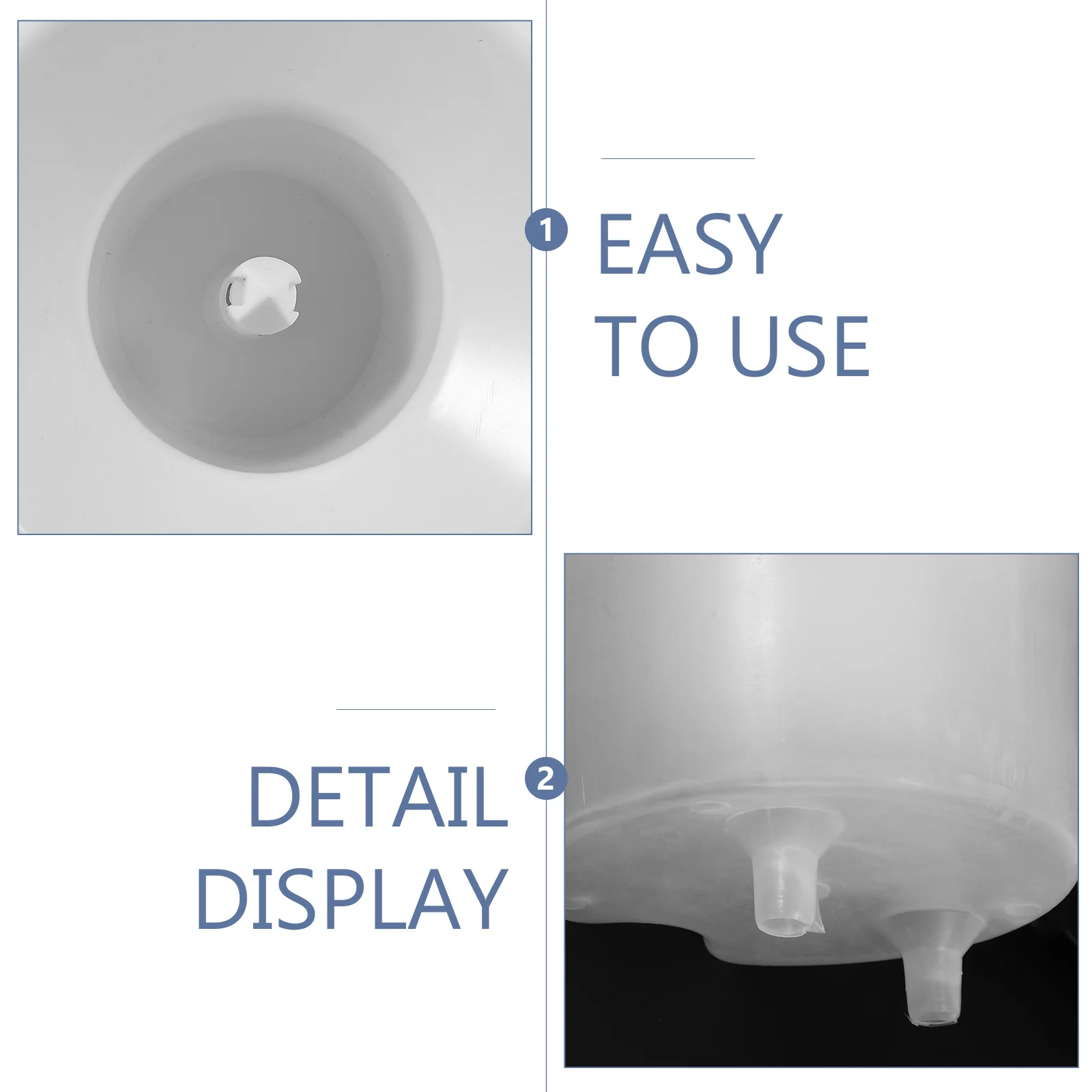 Dispensador de enfriador de agua, conjunto de asiento inteligente, portabotellas, pieza de repuesto, Material seguro, sello seguro, soporte estable, 2 uds.