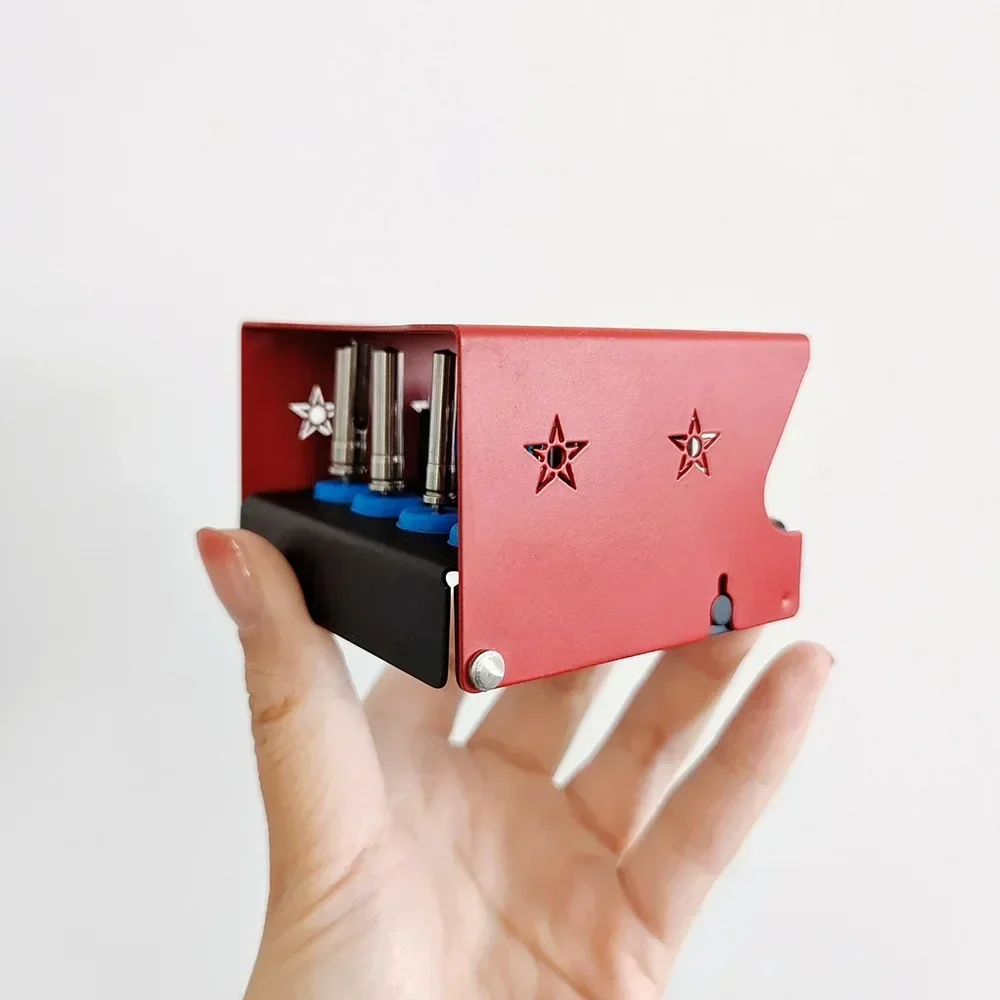 12pcs/Set Dental Autologous Bone Collector Kit Bone Extraction Ring Drill Positioning Collection Drill Dental Implant Tool Kit