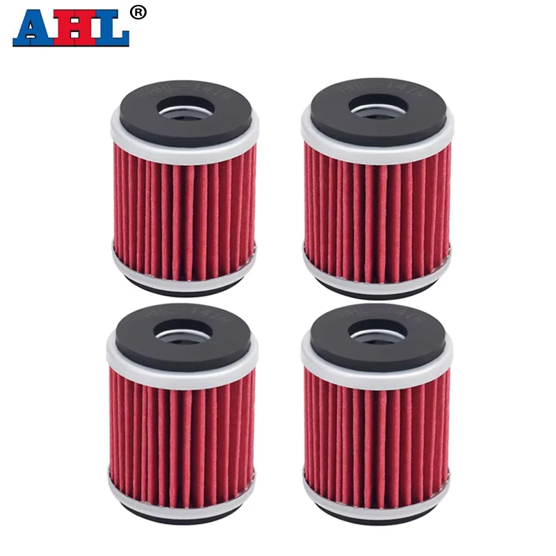 Filtros de aceite de motor de motocicleta 1/2/3/4 para YAMAHA XG250 XG 250 TRICKER WR125R WR125X WR250 WR450 115 Crypton YFZ450 WR125 R X