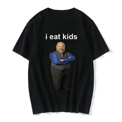 Funny Bertram I Eat Kids Cotton T-Shirts Print Men Women Casual Short Sleeve T Shirt Fashion Harajuku Unisex Tees Tops Clothing