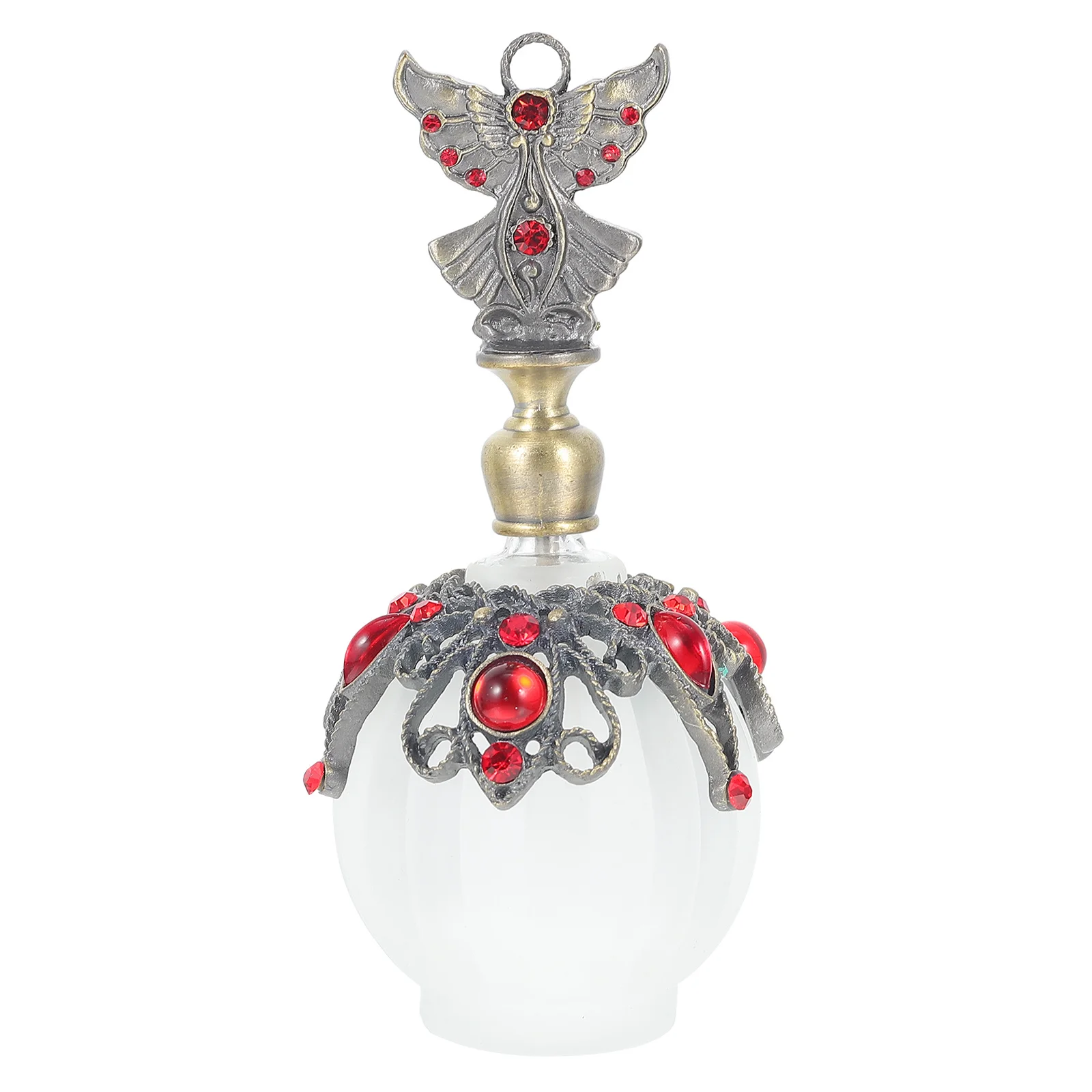 

Glass Travel Essential Oil Perfume Sub Bottle Refillable Leakproof Vintage Storage Container for Aromatherapy Beauty Care