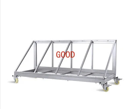 taller de reparación tienda 4S estante de colocación móvil de cuatro neumáticos, camión neumático